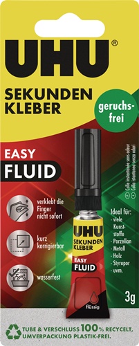 Sekundenkleber EASY-FLUID geruchsfrei 3g