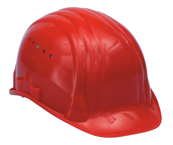 Schutzhelm "Baumeister" Rot