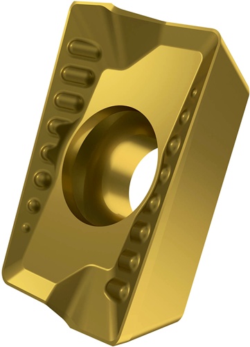 PRAMET Fräswendeschneidplatte ISO ADKT 1505PDER-M:M8340 Bohrungs-D. 4,4mm PVD beschichtet