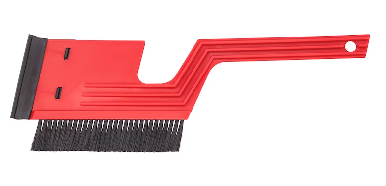 Eiskratzer mit Schneebesen