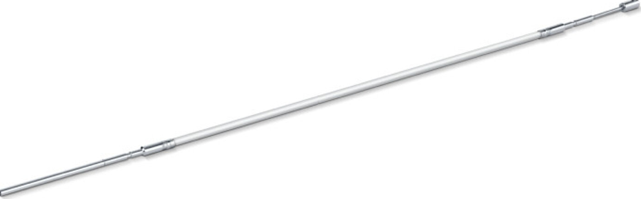 GEZE flexibles Gestände 700mm, weiß ohne Zubehör I LL4124