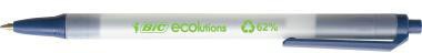 BIC Kugelschreiber BIC® Clic Stic ecolutions® 0,4mm blau dokumentenecht Farbe des Schaftes: frostig/transparent