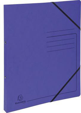 EXACOMPTA Ringbuch Exacompta DIN A4 Colorspankarton blau Exacompta DIN A4 Colorspankarton blau
