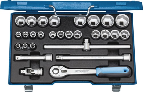 Steckschlüsselsatz 19 VMU-10 28-tlg.1/2