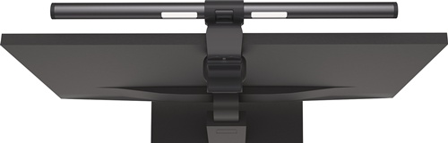 Bildschirmleuchte ABS,Fe schwarz m.Klemm