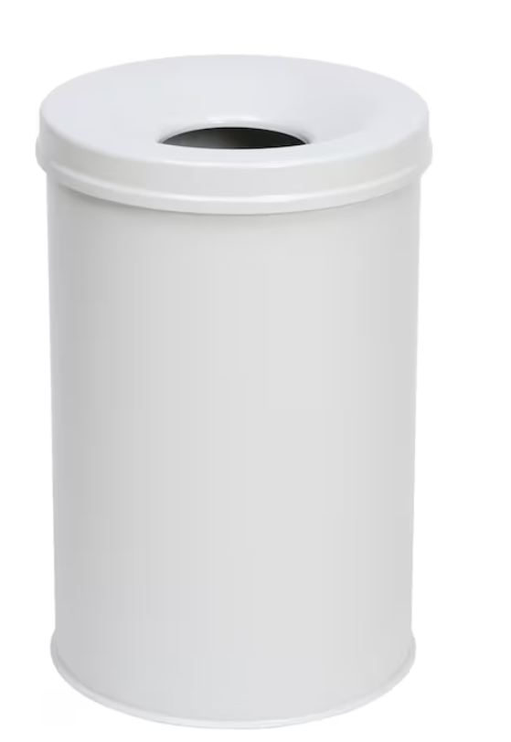 Papierkorb mit Flammenlöschkopf I 30 l