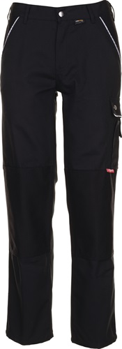 Bundhose Canvas 320 Gr.46 schwarz/schwar