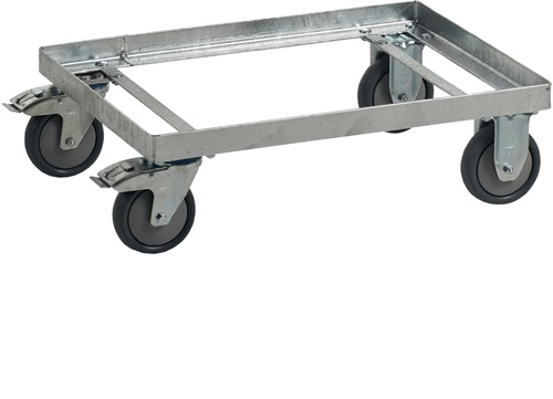 Fahrgestell Stahl,verz.eck.f.Transportbe