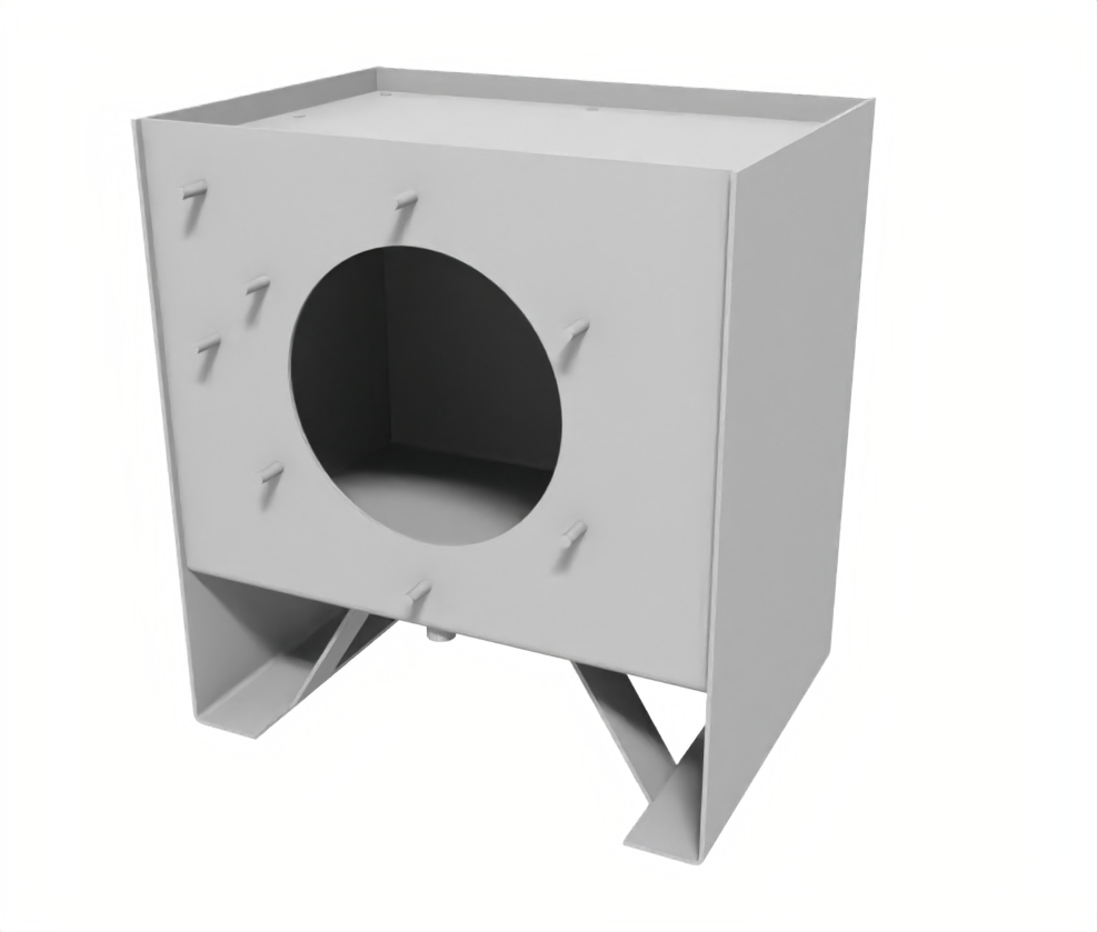BS Stahlblechbehälter in verschiedenen Abmessungen