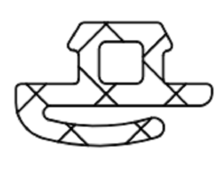 224132 Anschlagdichtung (Restbestand ca. 30m)