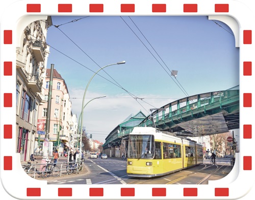 Verkehrsspiegel H800xB1000mm Kunststoff,