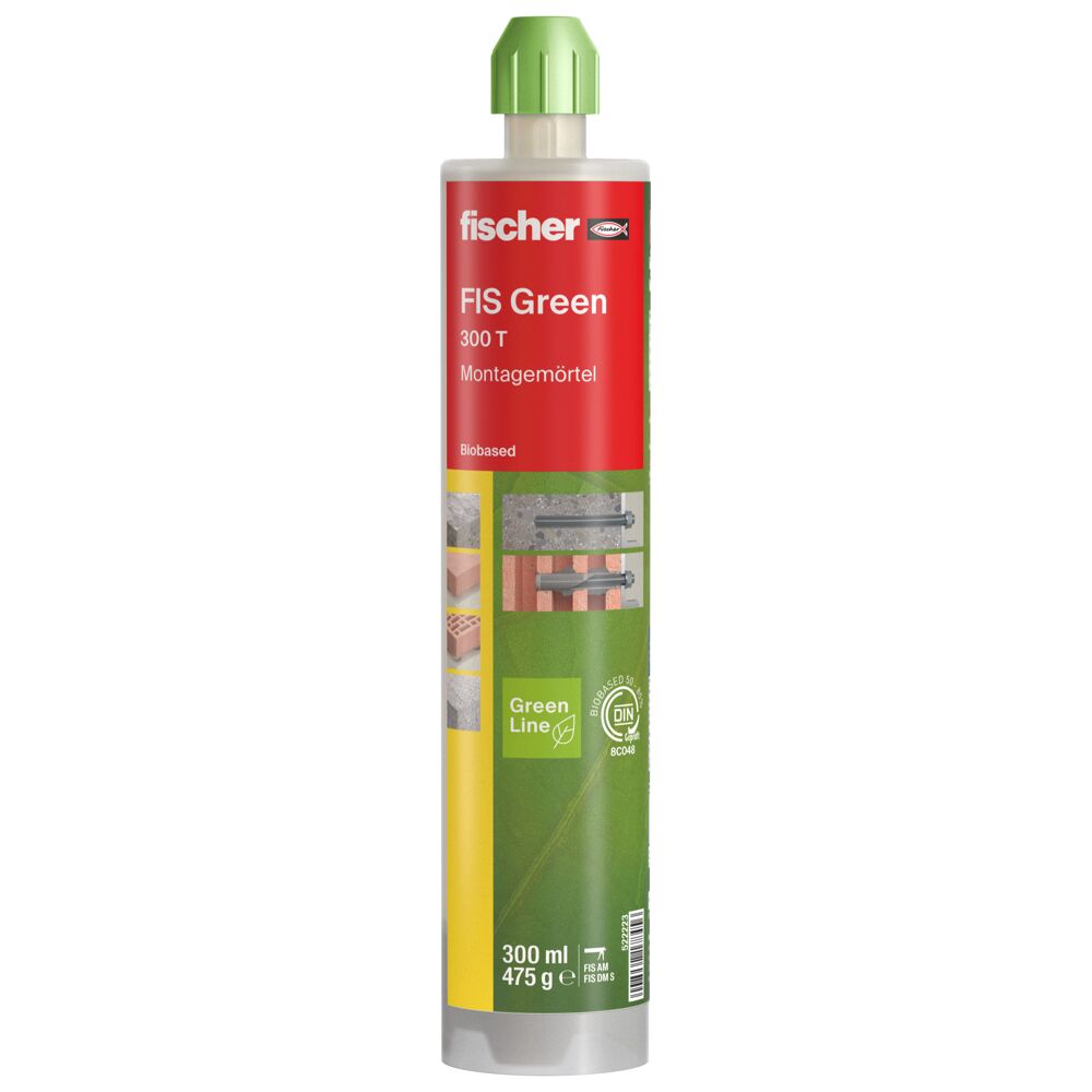 Montagemörtel Green 300 T von fischer