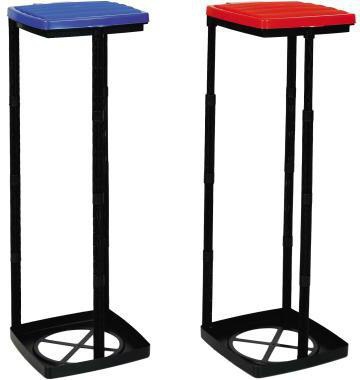 AXENTIA Müllsackständer axentia 28,5 x 47-874 x 32 cm (B x H x T) 120l Kunststoff farbig sortiert (freie Farbauswahl nicht möglich)