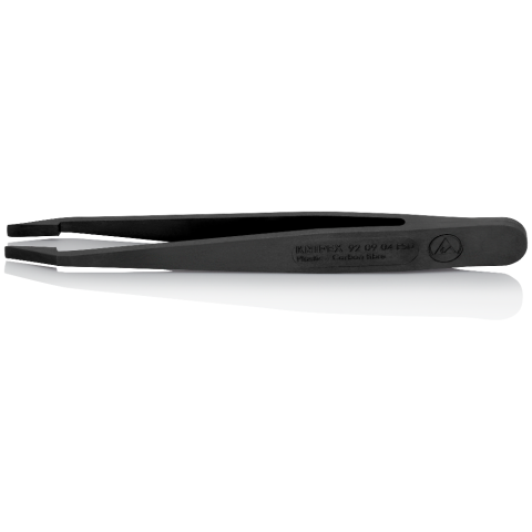 115 mm stumpf/gerade Kunststoffpinzette ESD von Knipex