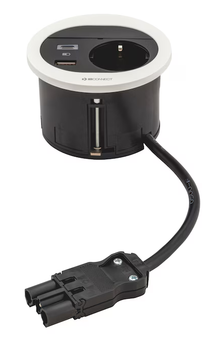 Einbausteckdose EST-13 I USB-A + USB-C