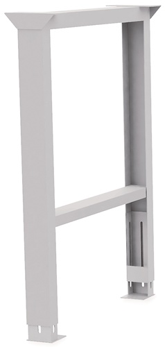 Werkbankfuß verstellb.H719-1019xB150mm l