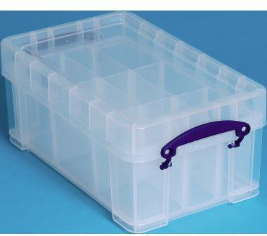 REALLY USEFUL BOX Aufbewahrungsbox Really Useful Box 34 x 15 x 20 cm (B x H x T) 5l Polypropylen transparent