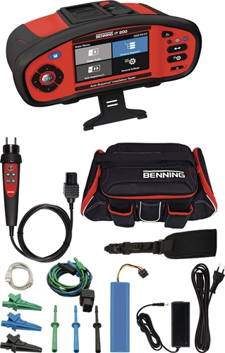 BENNING Gerätetester-Set IT 200, EV 3-2, L-Boxx IT 200 + EV 3-2 + L-Boxx Koffer