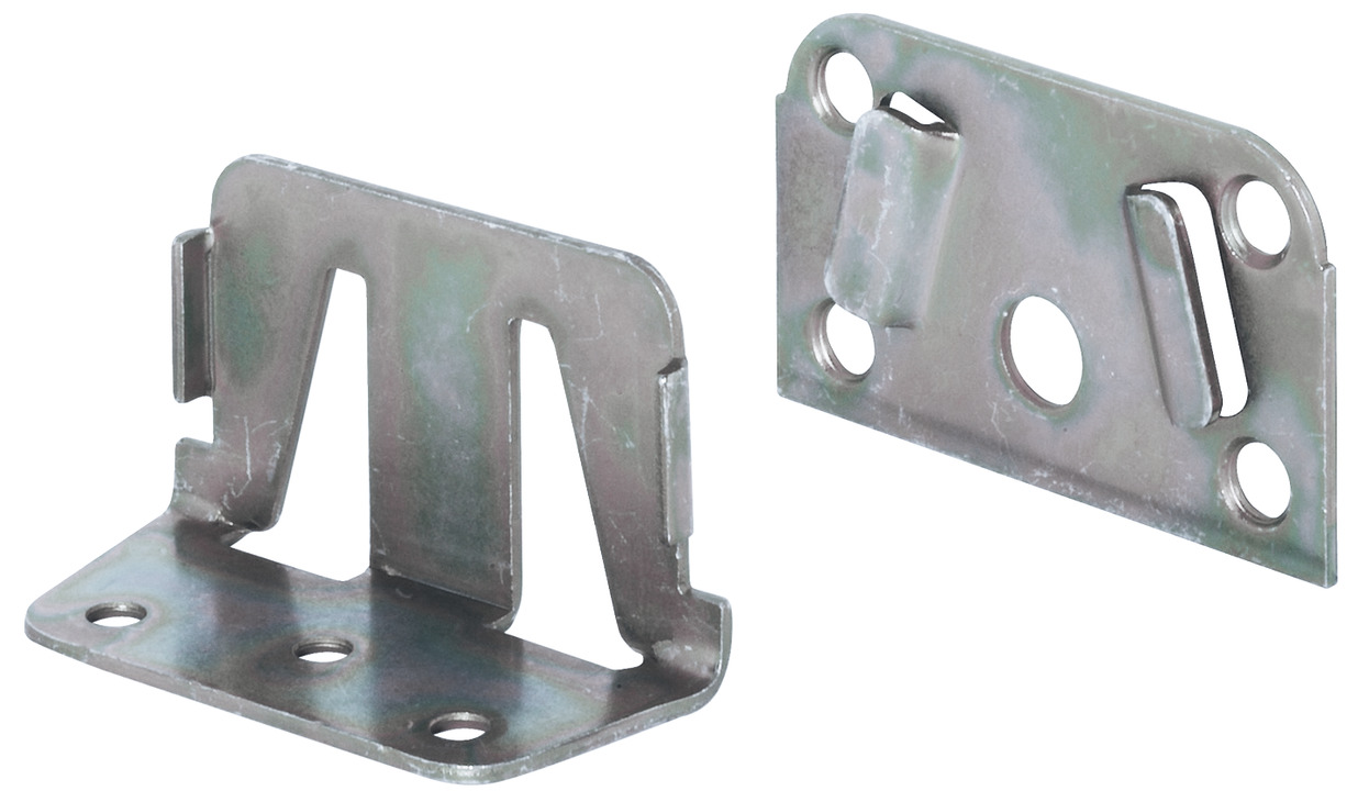 Bettverbinder für Bettkonstruktionen mit Mittelbalken