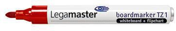 LEGAMASTER Whiteboard-/Flipchartmarker Legamaster TZ 1 1,5-3mm schwarz Legamaster TZ 1 1,5-3mm rot Rundspitze