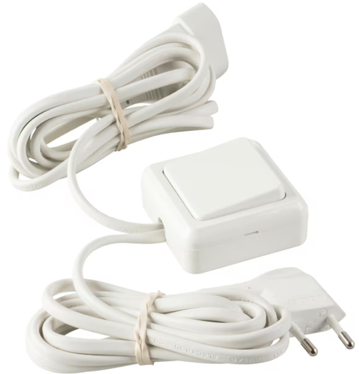 Aufbauschalter quadratisch