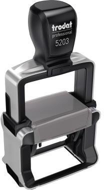 TRODAT Textstempel trodat® Professional 4.0 5203 49 x 28 mm (B x H) individuelle Textplatte schwarz