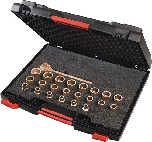 Knarrenkasten 24-tlg.SW 10-32mm Antr.1/2