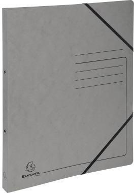 EXACOMPTA Ringbuch Exacompta DIN A4 Colorspankarton grau Exacompta DIN A4 Colorspankarton grau