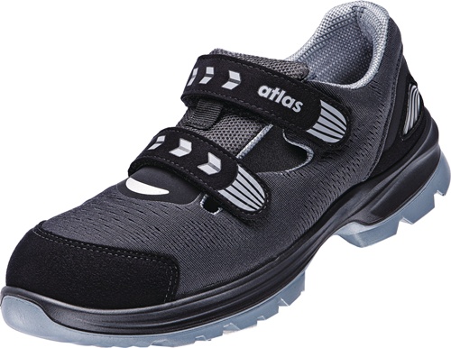 ATLAS Sicherheitssandale FLASH 1600 ESD Gr. 36 W. 10 grau/schwarz