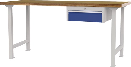 Werkbank B2000xT750xH790-1140mm Buche-Mu