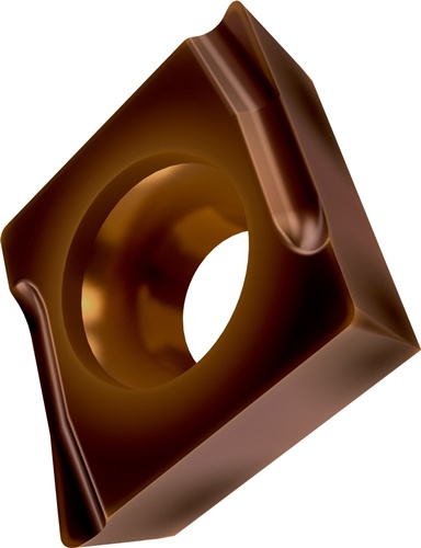 PRAMET Drehwendeschneidplatte ISO CCGT 060204EL-SI:T8430 Bohrungs-D. 2,8mm PVD beschichtet