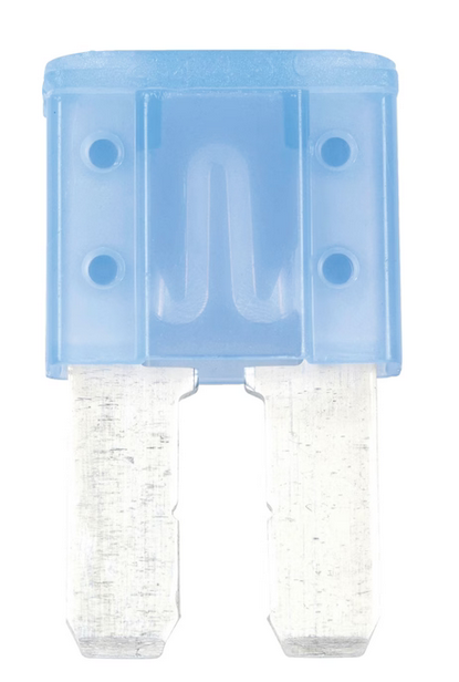 Flachstecksicherung MICRO 2 Silver 15 A I Türkis