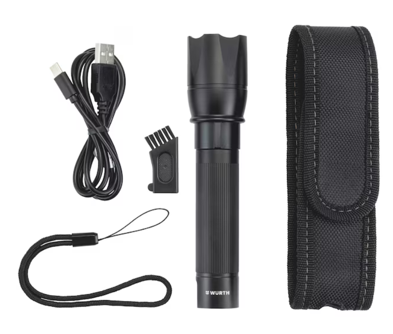 High-End Power-LED-Akku-Taschenlampe WTX7R