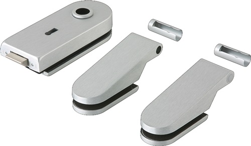 Glastürbeschlag STUDIO Rondo LM niro elo