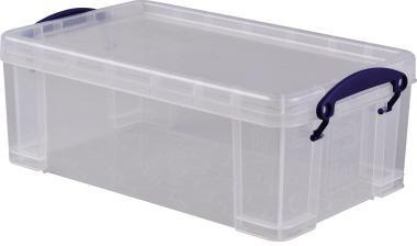 REALLY USEFUL BOX Aufbewahrungsbox Really Useful Box 34 x 12,5 x 20 cm (B x H x T) 5l Polypropylen transparent