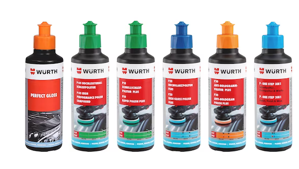 Polituren-Set 6-teilig