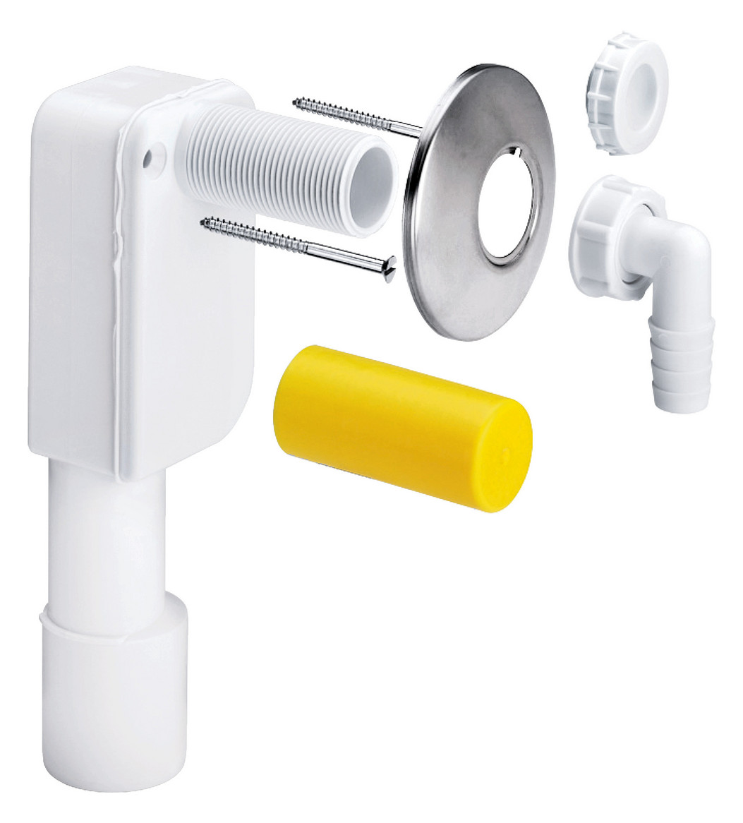 UP-Waschgerätesiphon DN40/50 für Wandeinbau