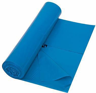 NEUTRALWARE Müllsack Premium Typ 80 65+55 x 135 cm (B x H) 60µm 240l Polyethylen blau 10 St./Pack.