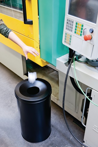 Abfallbehälter H492xØ315mm 30l schwarz D