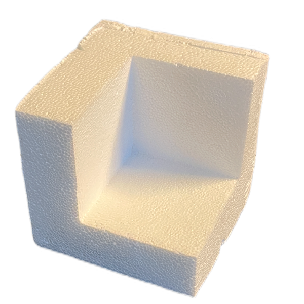 100/100/30 Verpackungsecken aus Styropor