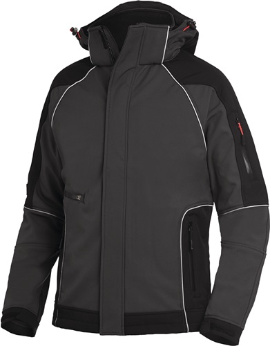 Softshelljacke WALTER Gr.L anthrazit/sch