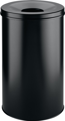 Abfallbehälter H662xØ375mm 60l schwarz D
