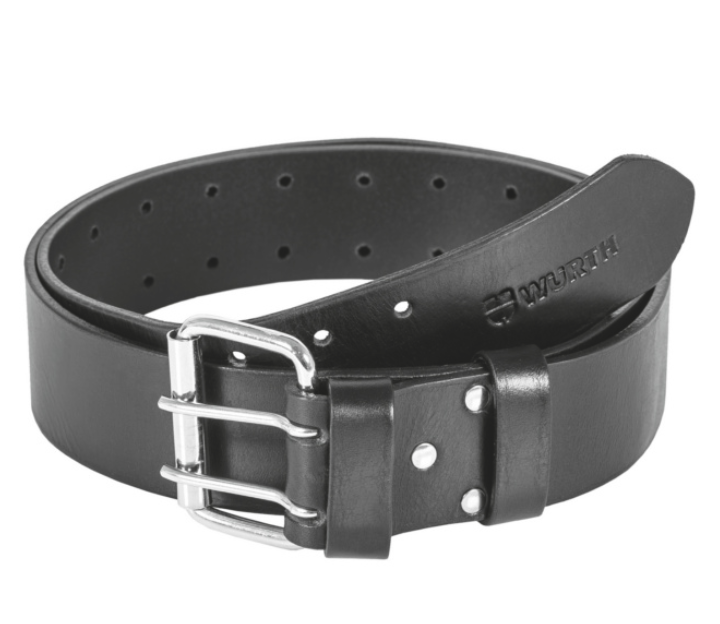 Ledergürtel mit Doppeldornschnalle aus Metall I 1330x50 mm