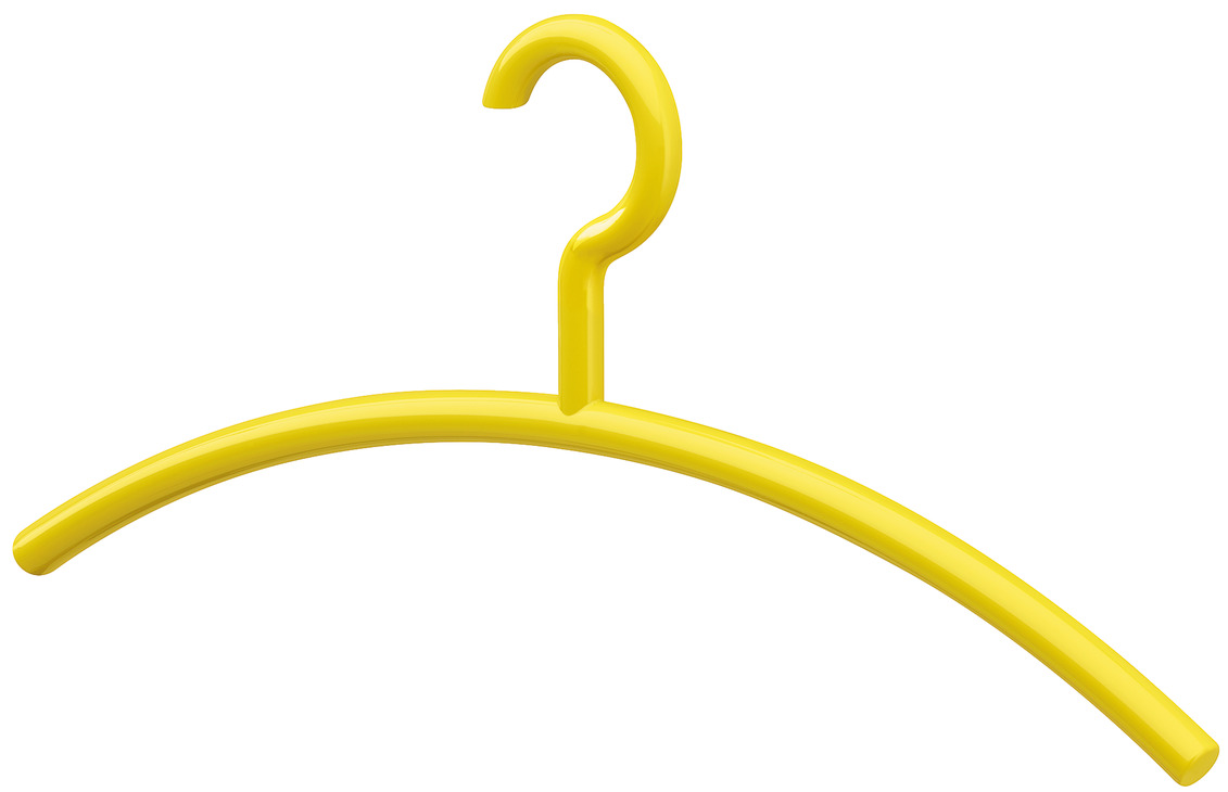 HEWI Kleiderbügel mit Haken feststehend glänzend