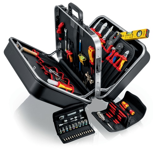 Werkzeugsortiment BIG Twin Elektro 63-tl