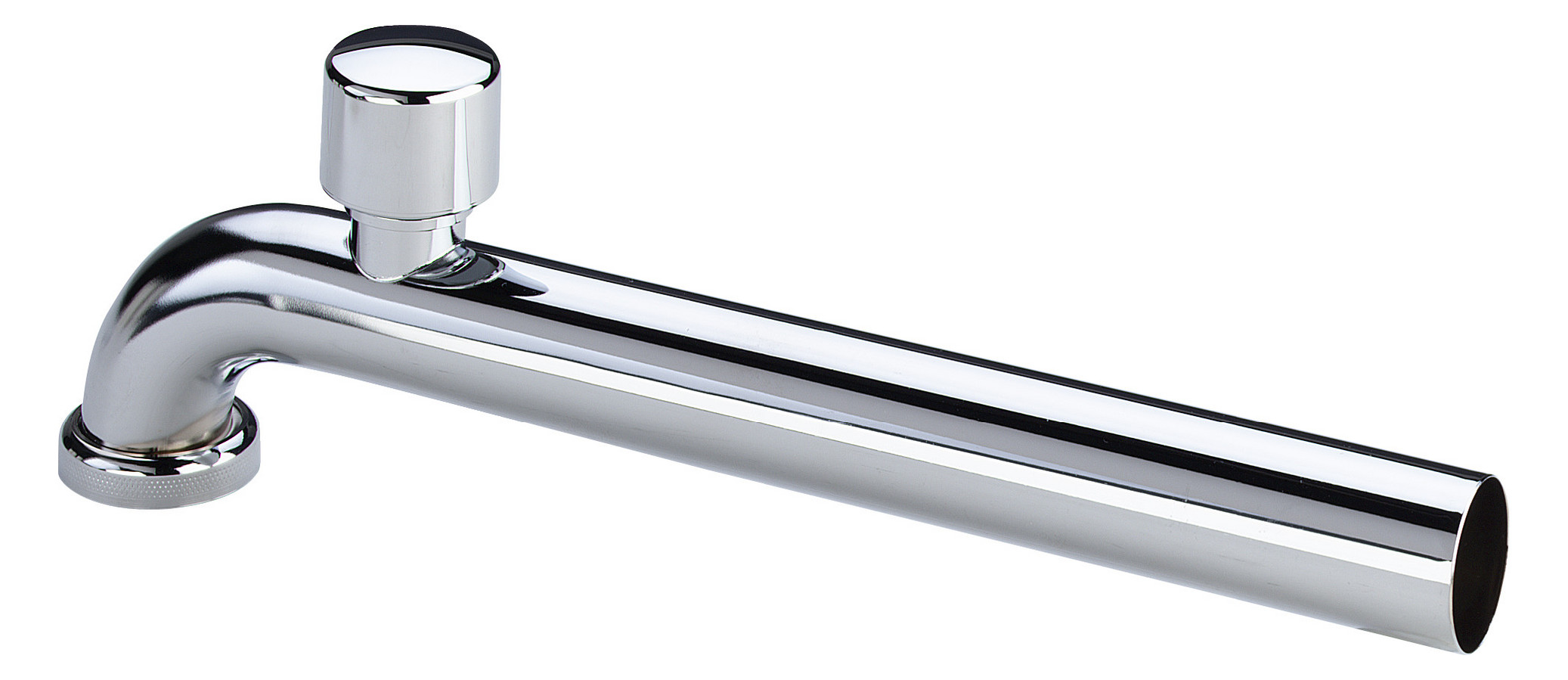 Abgangsbogen mit Rohrbelüfter und Mutter 1 1/4"x250