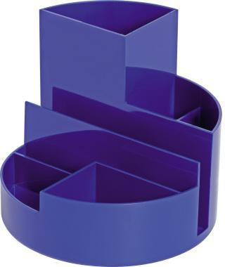 MAUL Stifteköcher MAUL MAULrundbox 14 x 12,5 cm (D. x H) ABS Kunststoff blau