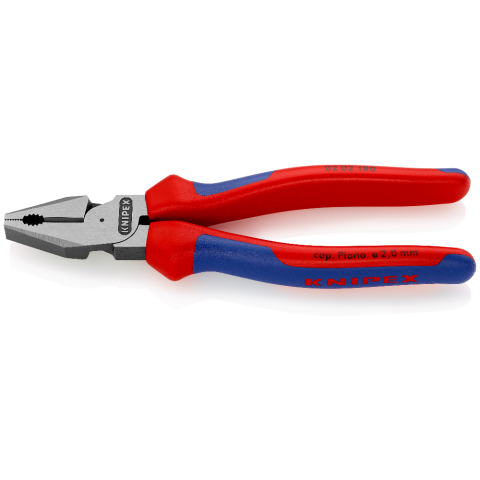 KNIPEX 180 mm Kraft-Kombizange mit Mehrkomponenten-Hüllen