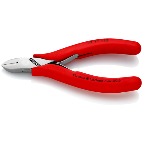 Form 1 KNIPEX 115 mm Elektronik-Seitenschneider