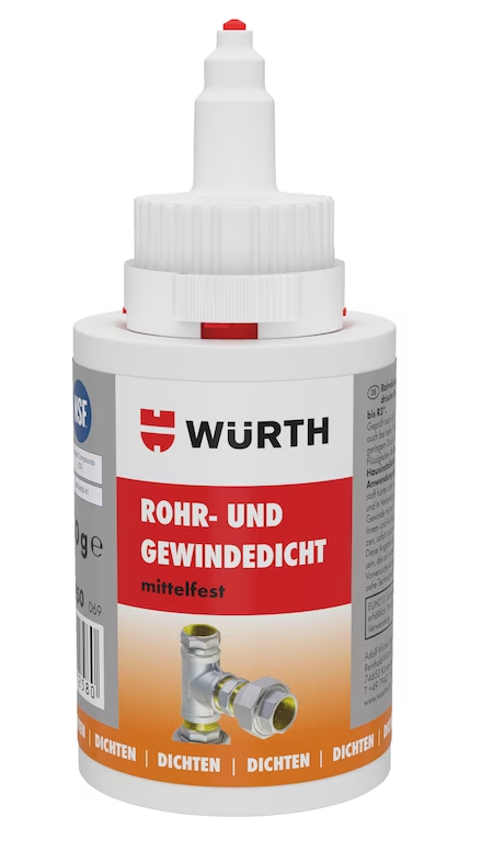 Rohr- und Gewindedicht "mittelfest" von Würth